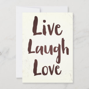Invitación Cita inspiradora de Live Lauder Love vintage