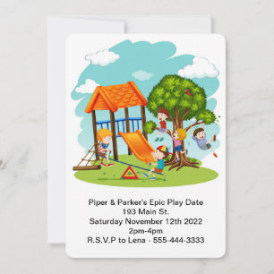 Invitación Cita para jugar 