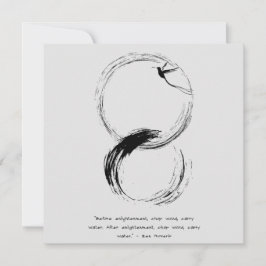 Invitación Cita Zen: Sabiduría y meditación