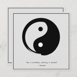 Invitación Cita Zen: Sabiduría y meditación