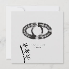 Invitación Cita Zen: Sabiduría y meditación