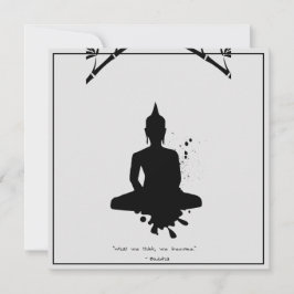 Invitación Cita Zen: Sabiduría y meditación