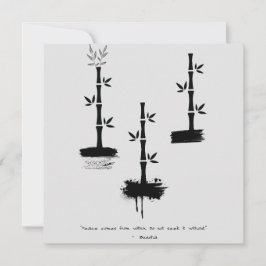 Invitación Cita Zen: Sabiduría y meditación