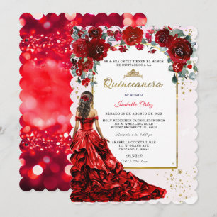 Invitación Citas de Quinceañera en español