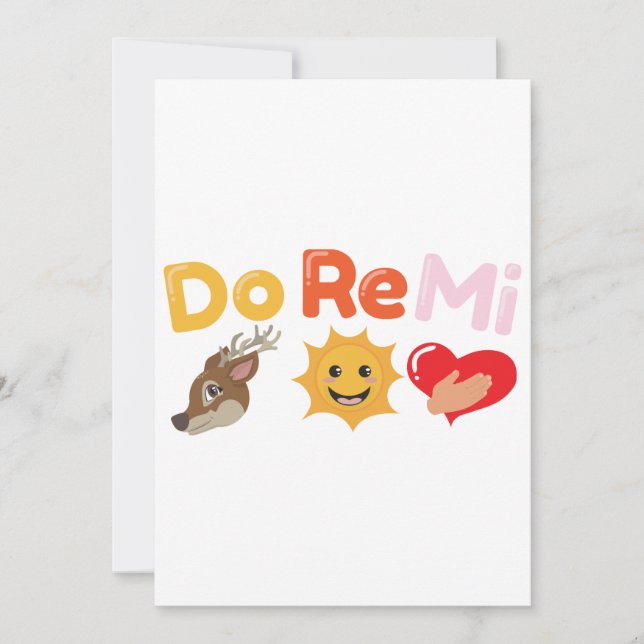 Invitación Citas divertidas sobre mi canción - Idea de regalo (Anverso)