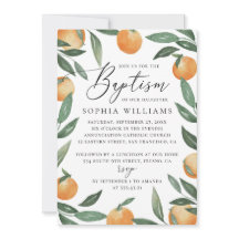 Cítricos acuarela floral escritura de jardín bauti