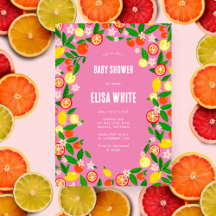 Citrus Celebration PERSONALIZADO Bold Summer BABY 