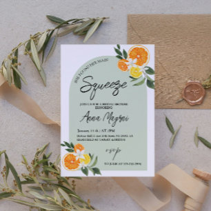 Invitación Citrus Encontró a su Mejor Aprieto Despedida de So
