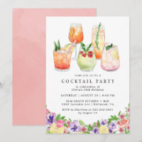 Citrus floral | Fun Summer Cocktail Fiesta Cumplea