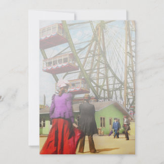 Invitación City - Chicago,IL - The first Ferris Wheel 1893