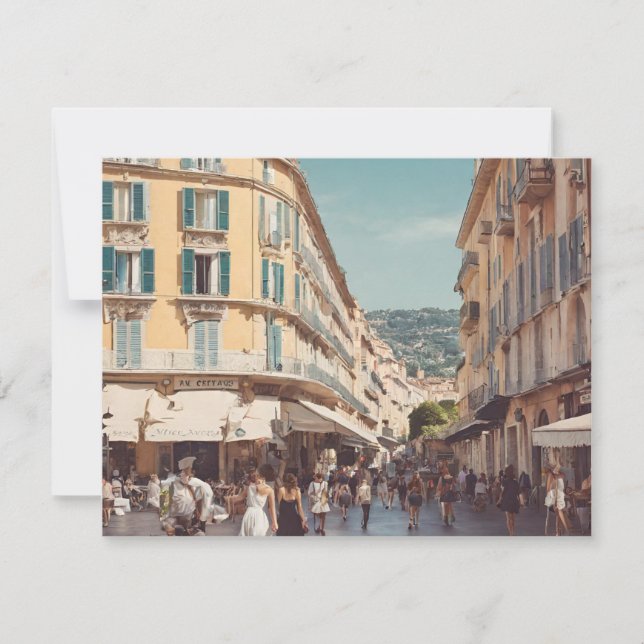 Invitación Ciudad de Niza (Anverso)