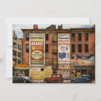 Invitación Ciudad - Nueva York NY - Barra de almuerzo de élit