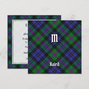 Invitación Clan Baird Tartan
