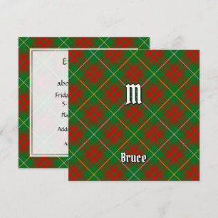 Invitación Clan Bruce Hunting Tartan