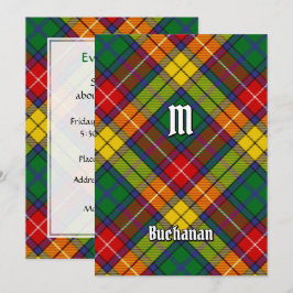 Invitación Clan Buchanan Tartan