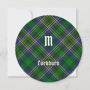 Invitación Clan Cockburn Tartan