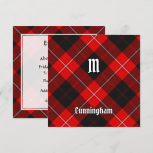Invitación Clan Cunningham Tartan