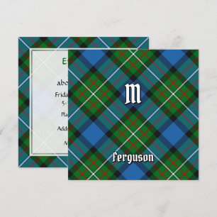 Invitación Clan Ferguson Tartan