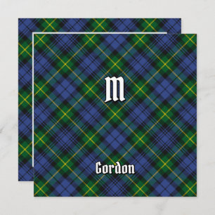 Invitación Clan Gordon Tartan