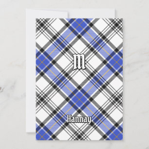 Invitación Clan Hannay Tartan