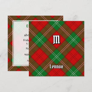 Invitación Clan Lennox Tartan