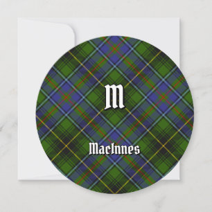 Invitación Clan MacInnes Tartan