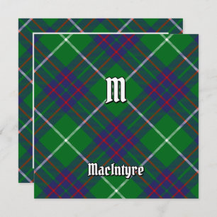 Invitación Clan MacIntyre Tartan