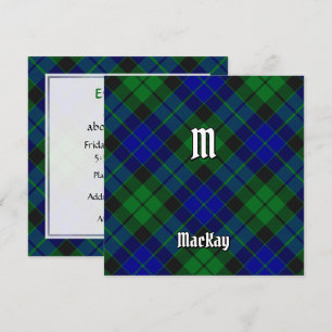 Invitación Clan MacKay Tartan