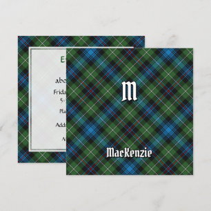 Invitación Clan MacKenzie Tartan