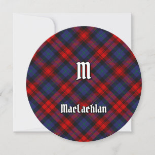 Invitación Clan MacLachlan Tartan