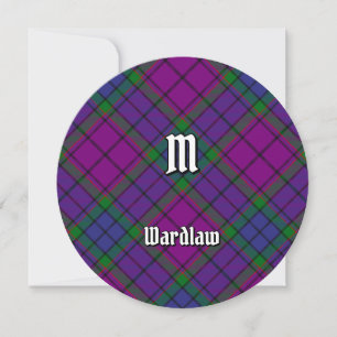 Invitación Clan Wardlaw Tartan