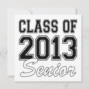 Invitación Clase de 2013