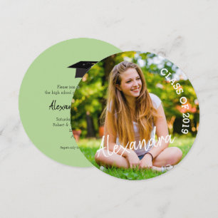 Invitación Clase de 2019, Partido de Graduación Fotográfica,