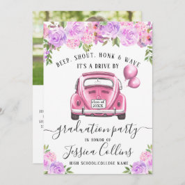 Invitación Clase de 2024 CONDUCCIÓN POR PHOTO Graduation Part