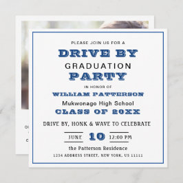 Invitación Clase de 2024 CONDUCCIÓN POR PHOTO Graduation Part