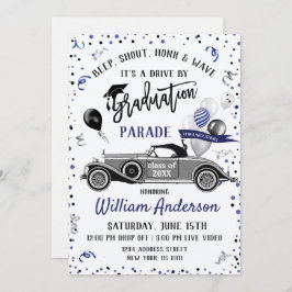 Invitación Clase de 2024 DRIVE BY Graduation Party