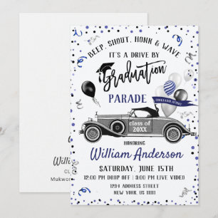 Invitación Clase de 2024 DRIVE BY Graduation Party