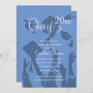 Invitación Clase de 20XX Celebración de graduación Cualquier 