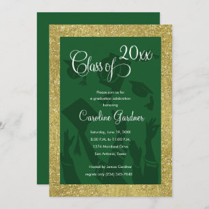 Invitación Clase de 20XX Celebración de graduados Cualquier c