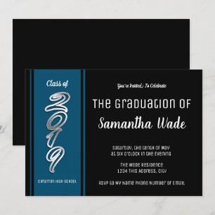 Invitación Clase de bachillerato o graduación universitaria d