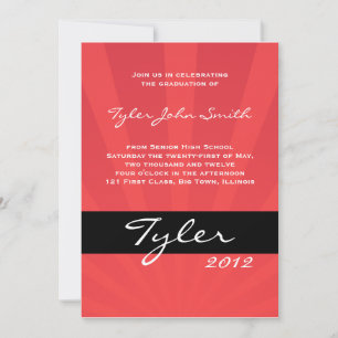 Invitación Clase de Colección Primavera 2012 Red