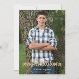 Invitación Clase de Graduación de Oro Cristiano 2025