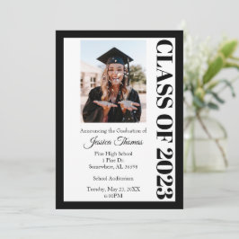 Invitación Clase de Graduación Fotográfica 2023