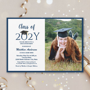 Invitación Clase de graduación fotográfica de la Marina 2024