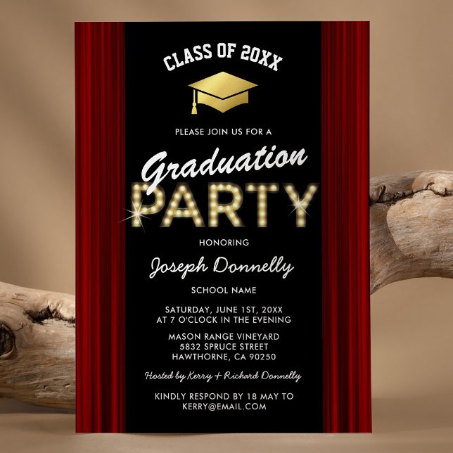 Invitación Clase de Graduación Musical de Secundaria de 2025 (Subido por el creador)