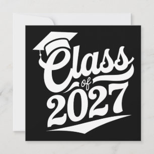 Invitación Clase De Graduado De 2027