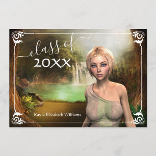 Invitación Clase de Graduado de la Fantasía