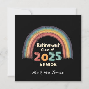 Invitación Clase de Jubilación 2025 Momento Destacado de Seni