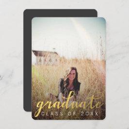 INVITACIÓN CLASE DE LA FOTO DE GRADUACIÓN 2019 INVITE
