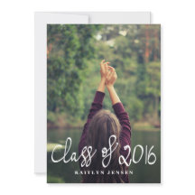 Clase De La Foto De Graduado De Tipografía Casual 